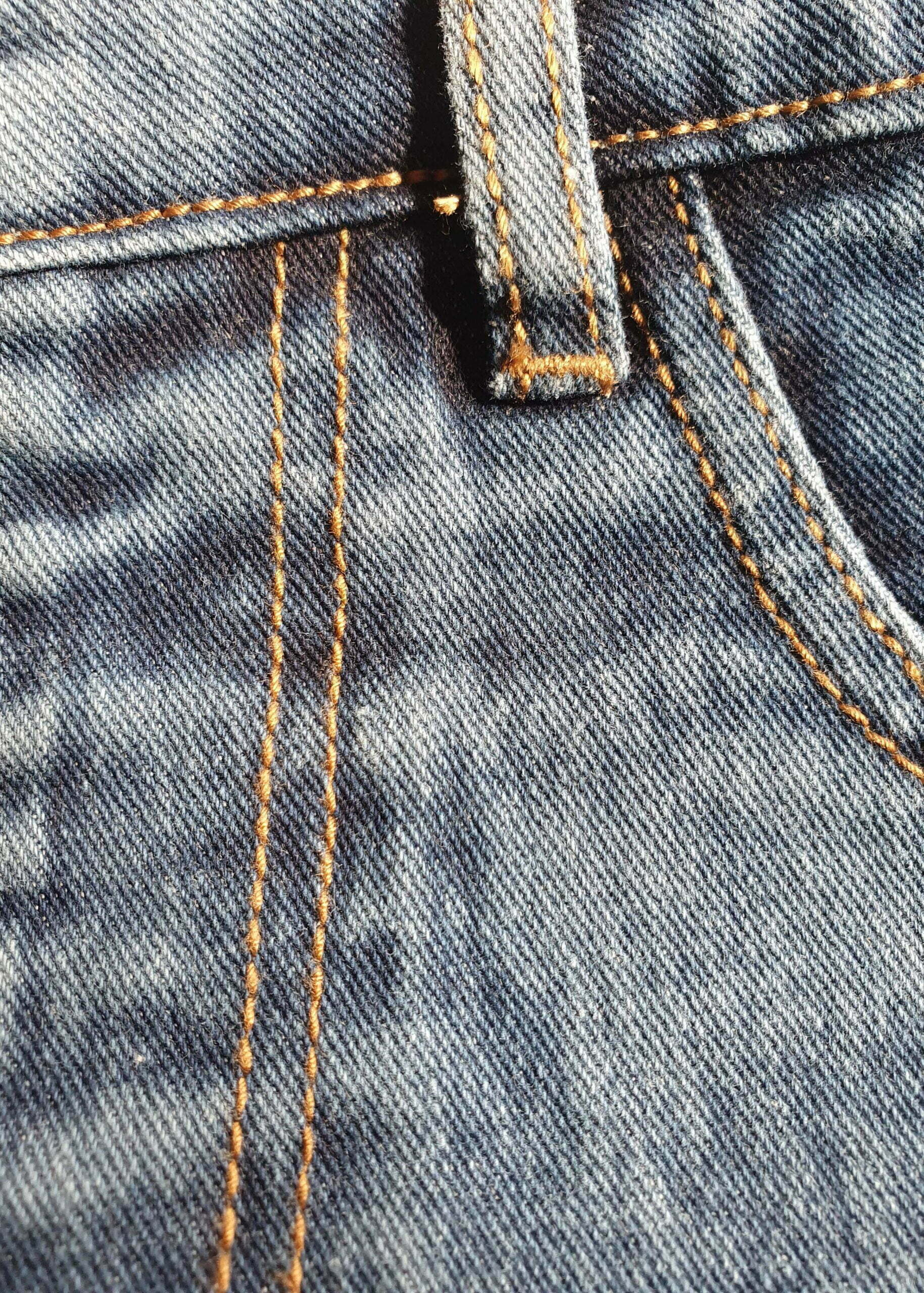 Washed Indigo Shorts Back scaled | Jeans